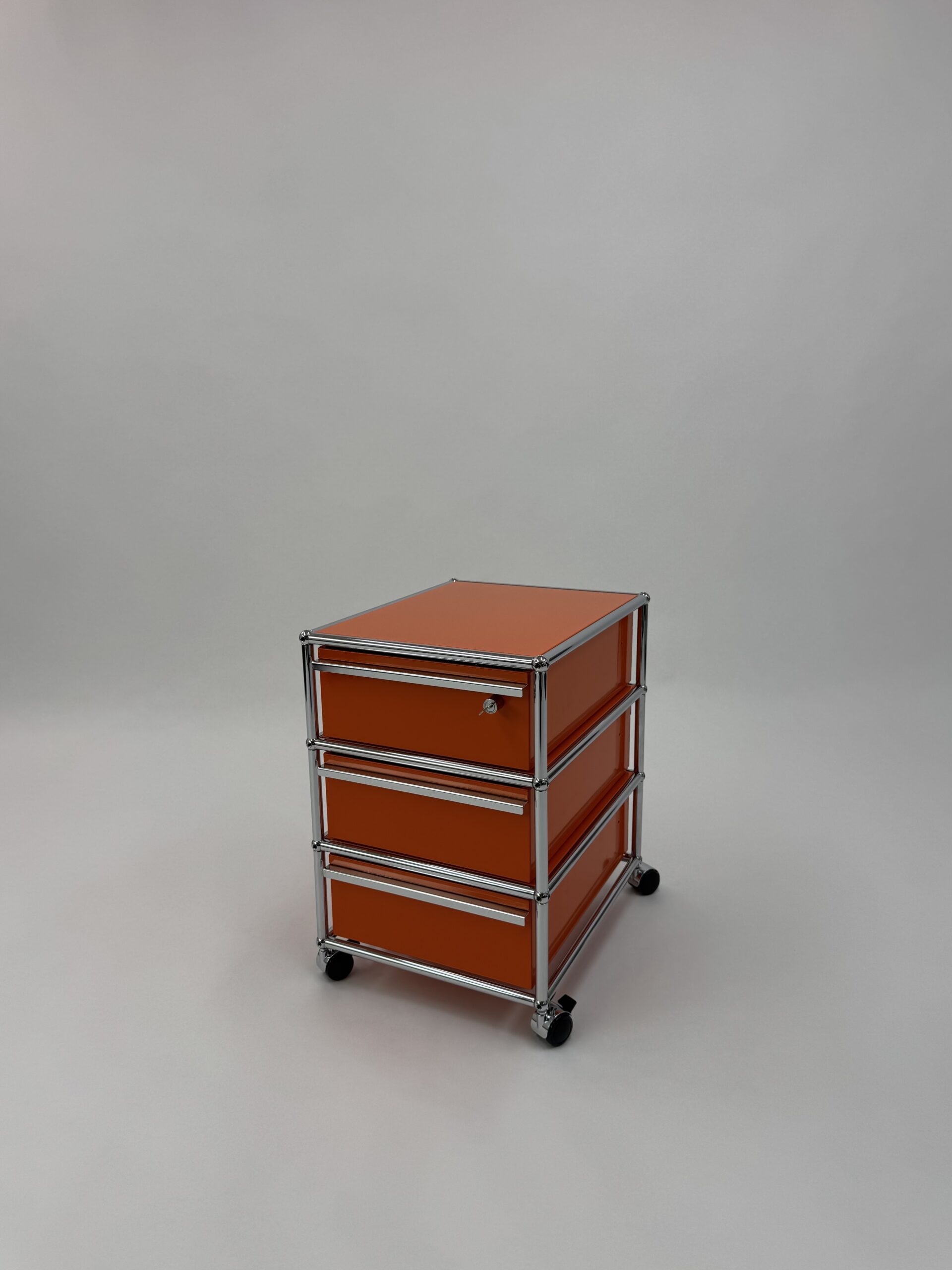 USM Haller Rollcontainer (Typ 1, Reinorange)
